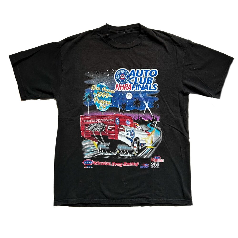 Vintage 1999 NHRA AUTO CLUB T-Shirt